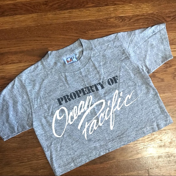 OP Tops - SOLD vintage Ocean Pacific crop top tshirt XS S 80s